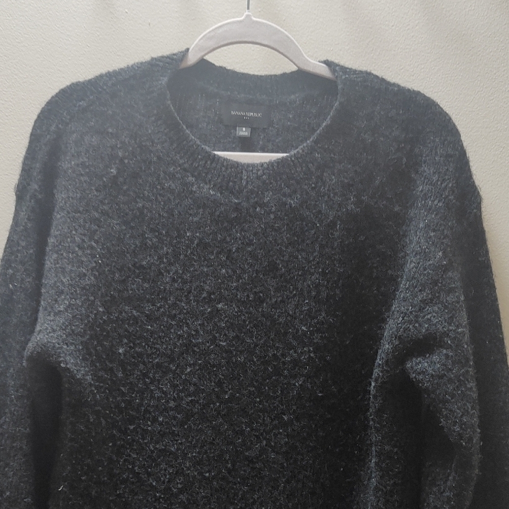 Banana Republic Black Long Sleeve Dress